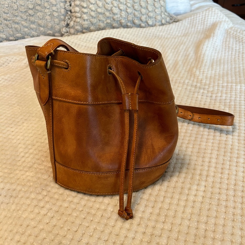 Vintage Madewell bucket bag purse